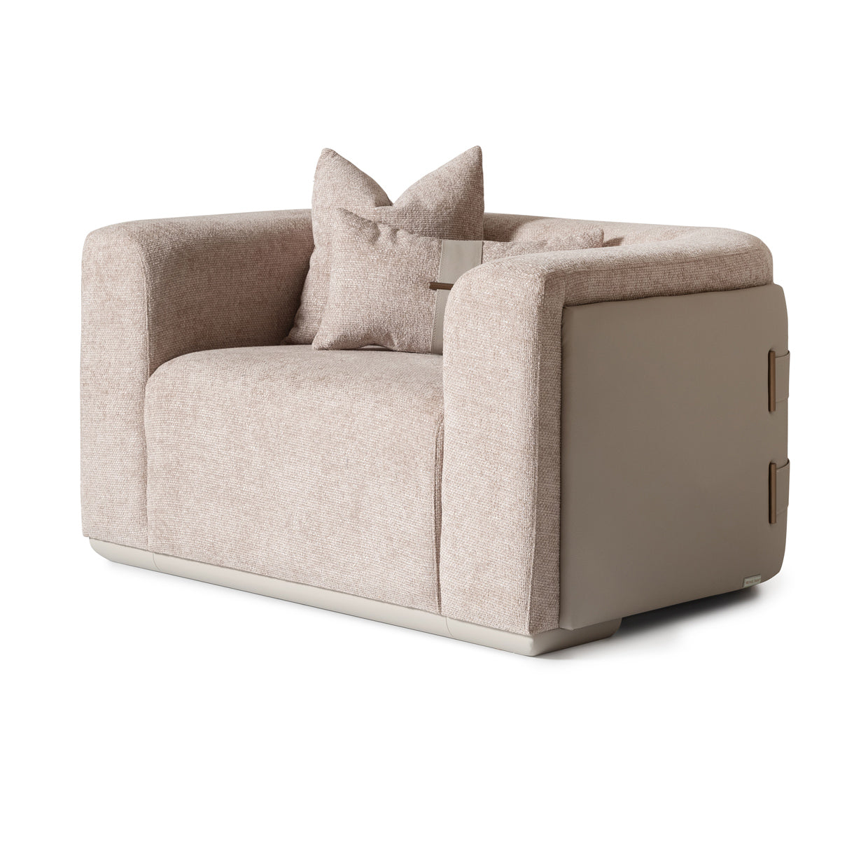 Canberra Chair and a Half - Mink/Light Ash