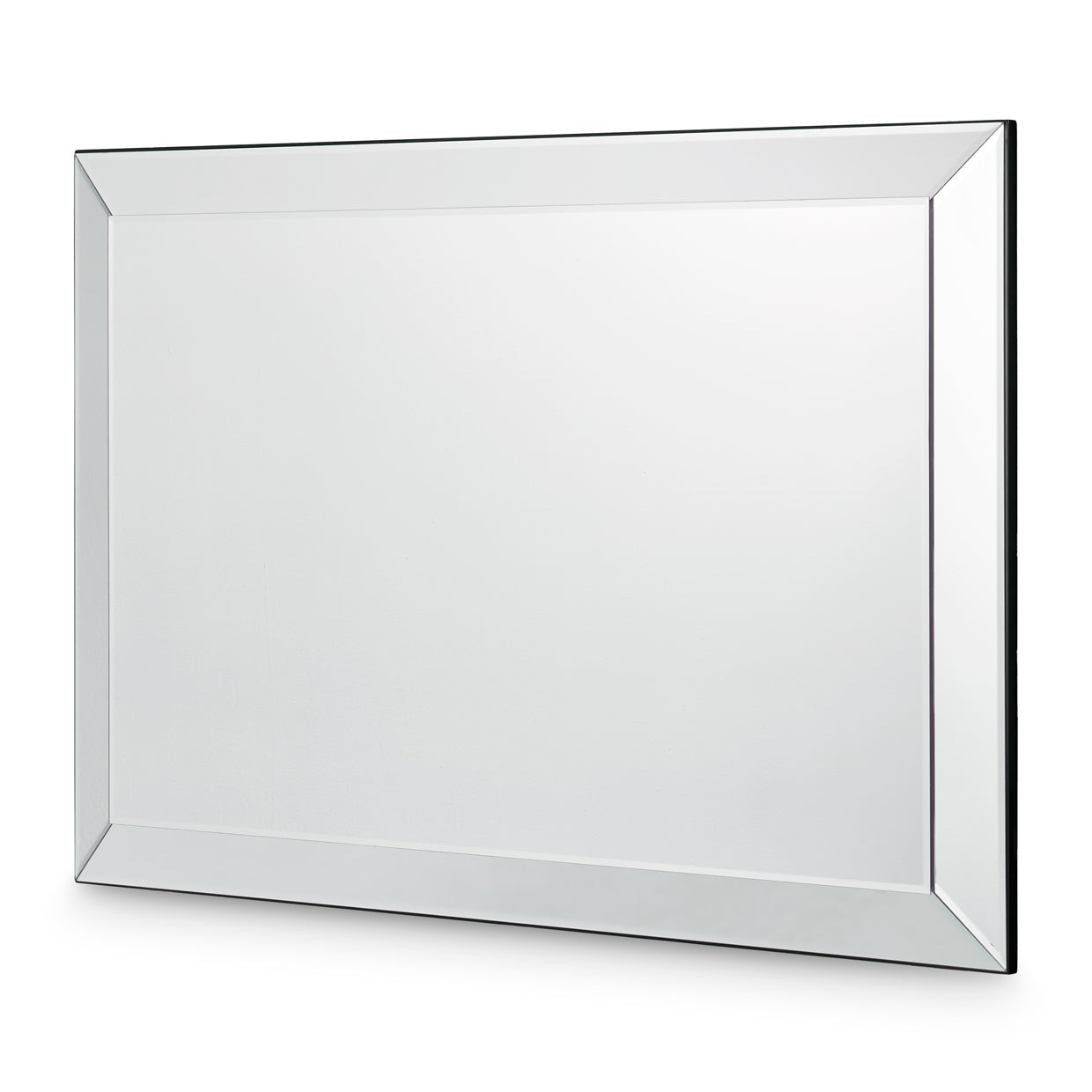 Carmela Wall Mirror - Glossy Charcoal