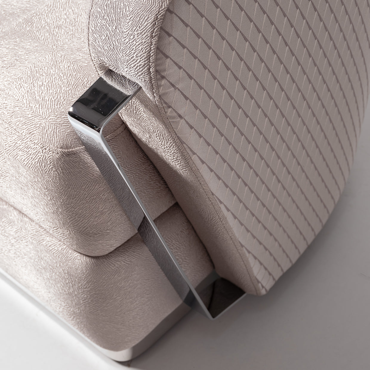 Carmela Accent Chair - Zinc/Silver