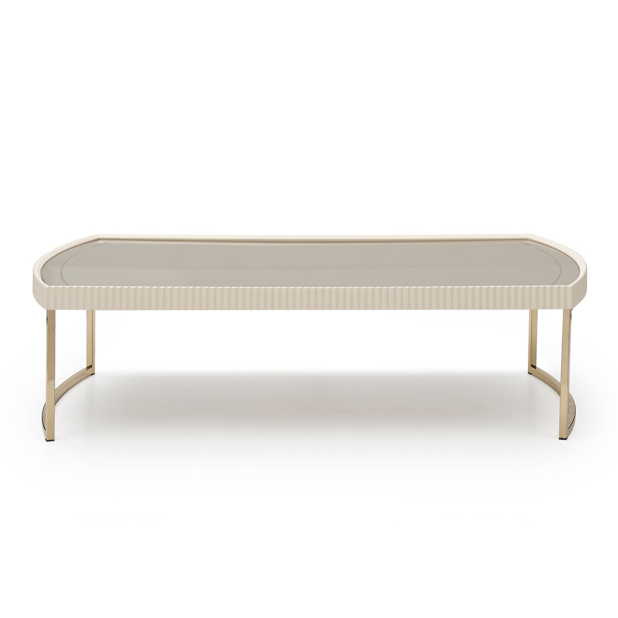 Lisbon Cocktail Table - Silken Matte Cream
