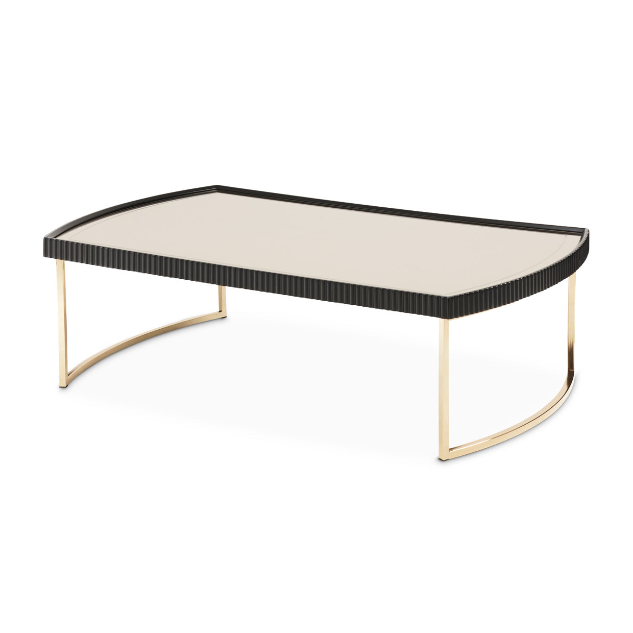 Lisbon Cocktail Table - Silken Matte Black
