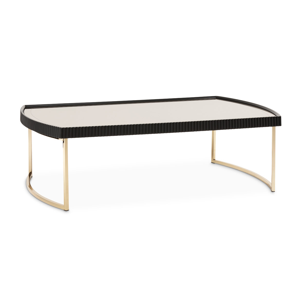 Lisbon Cocktail Table - Silken Matte Black