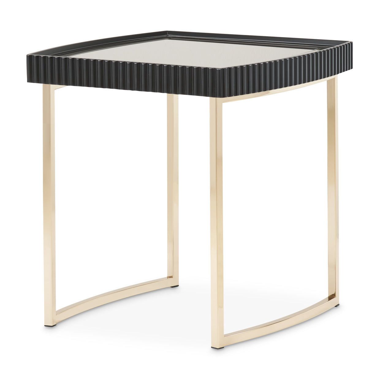Lisbon Side Table - Silken Matte Black