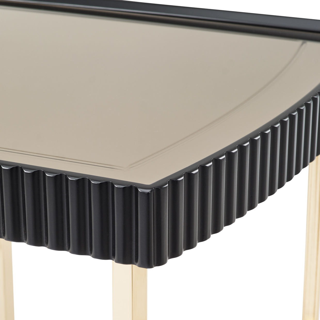 Lisbon Side Table - Silken Matte Black