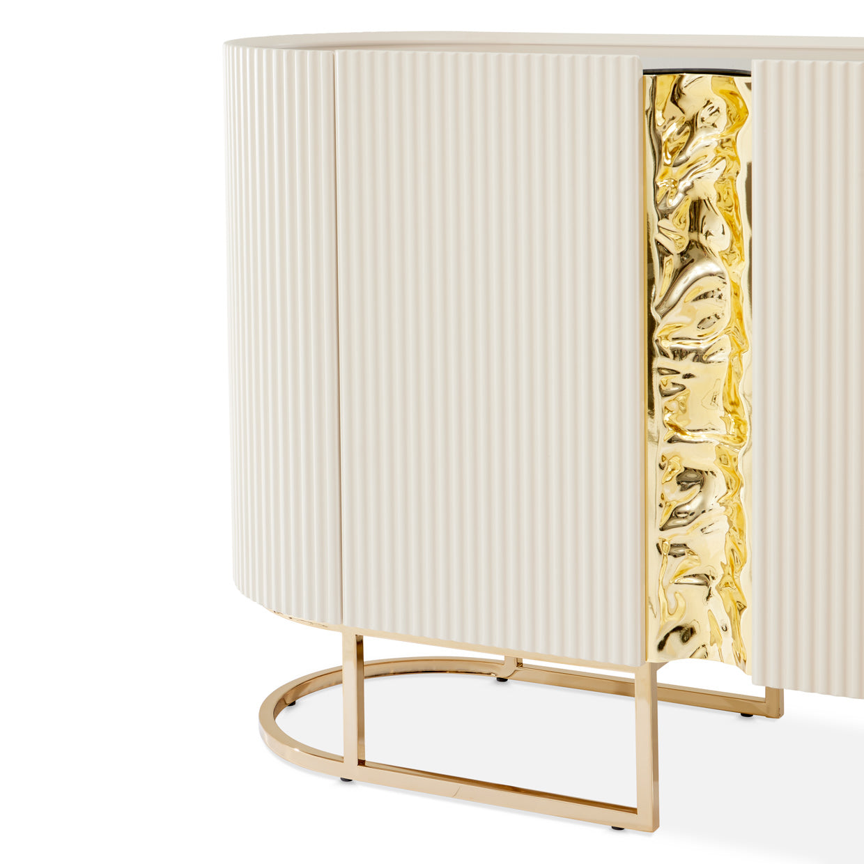Lisbon Console Table - Silken Matte Cream