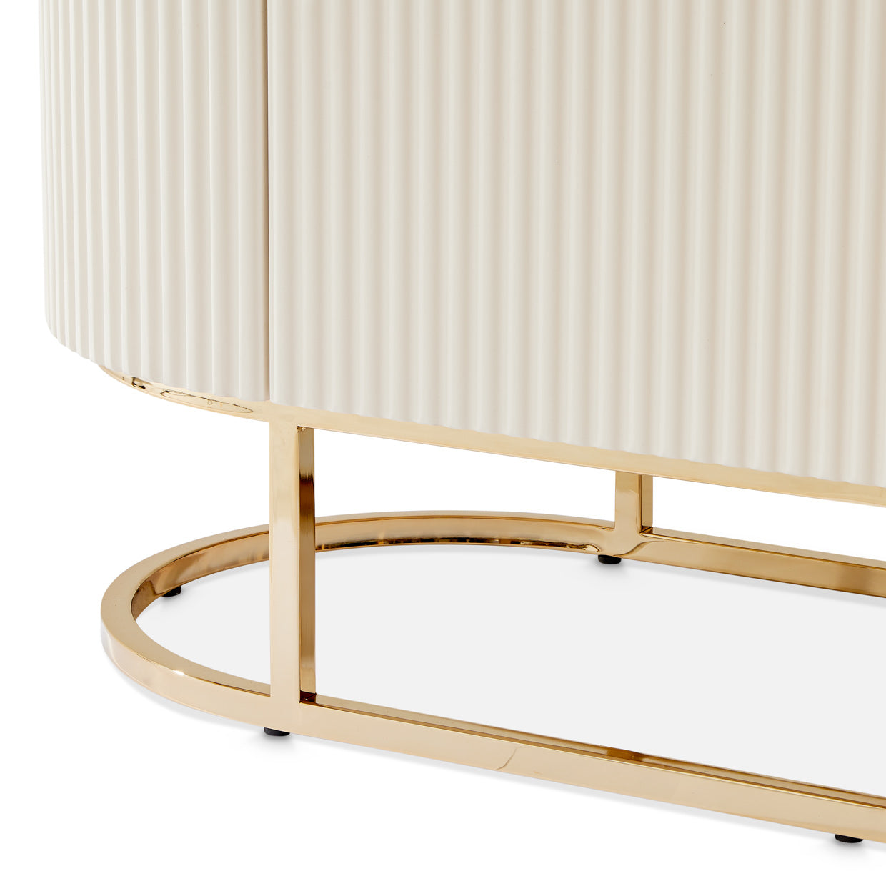 Lisbon Console Table - Silken Matte Cream