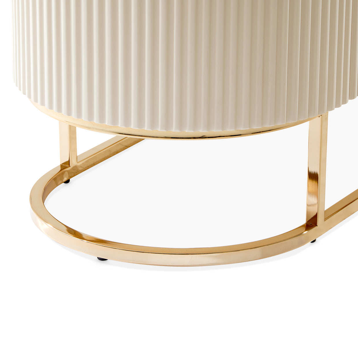 Lisbon Console Table - Silken Matte Cream