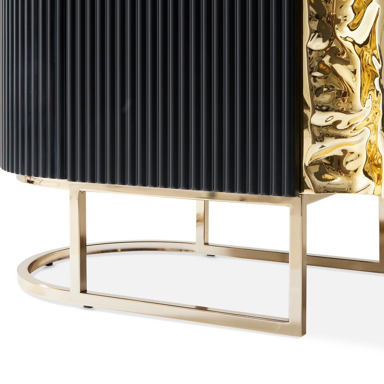 Lisbon Console Table - Silken Matte Black