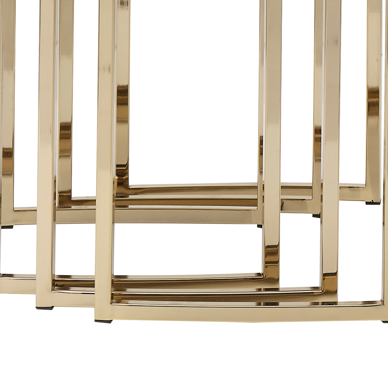 Lisbon Nesting Tables, Set of 3 - Silken Matte Cream