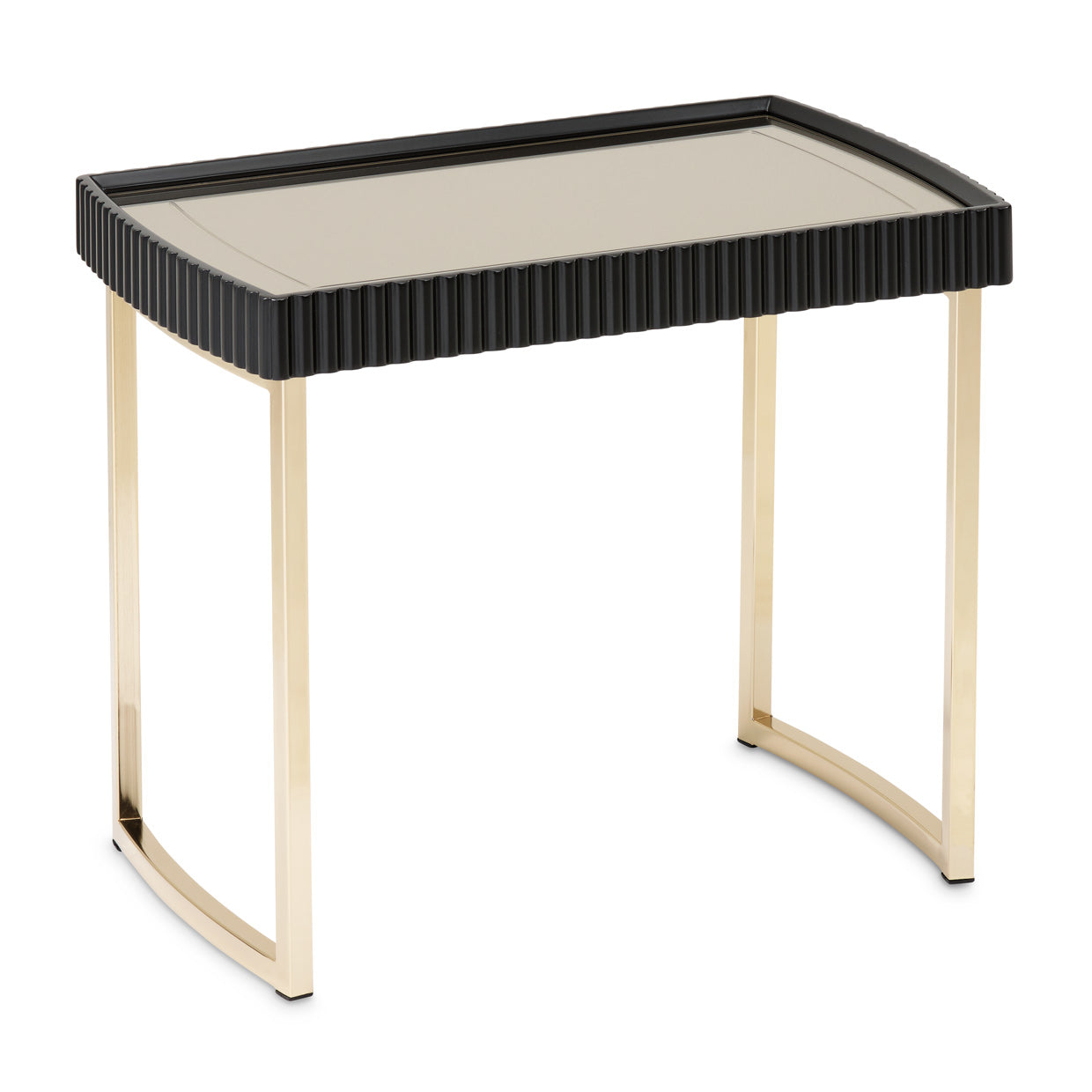Lisbon Nesting Tables, Set of 3 - Silken Matte Black