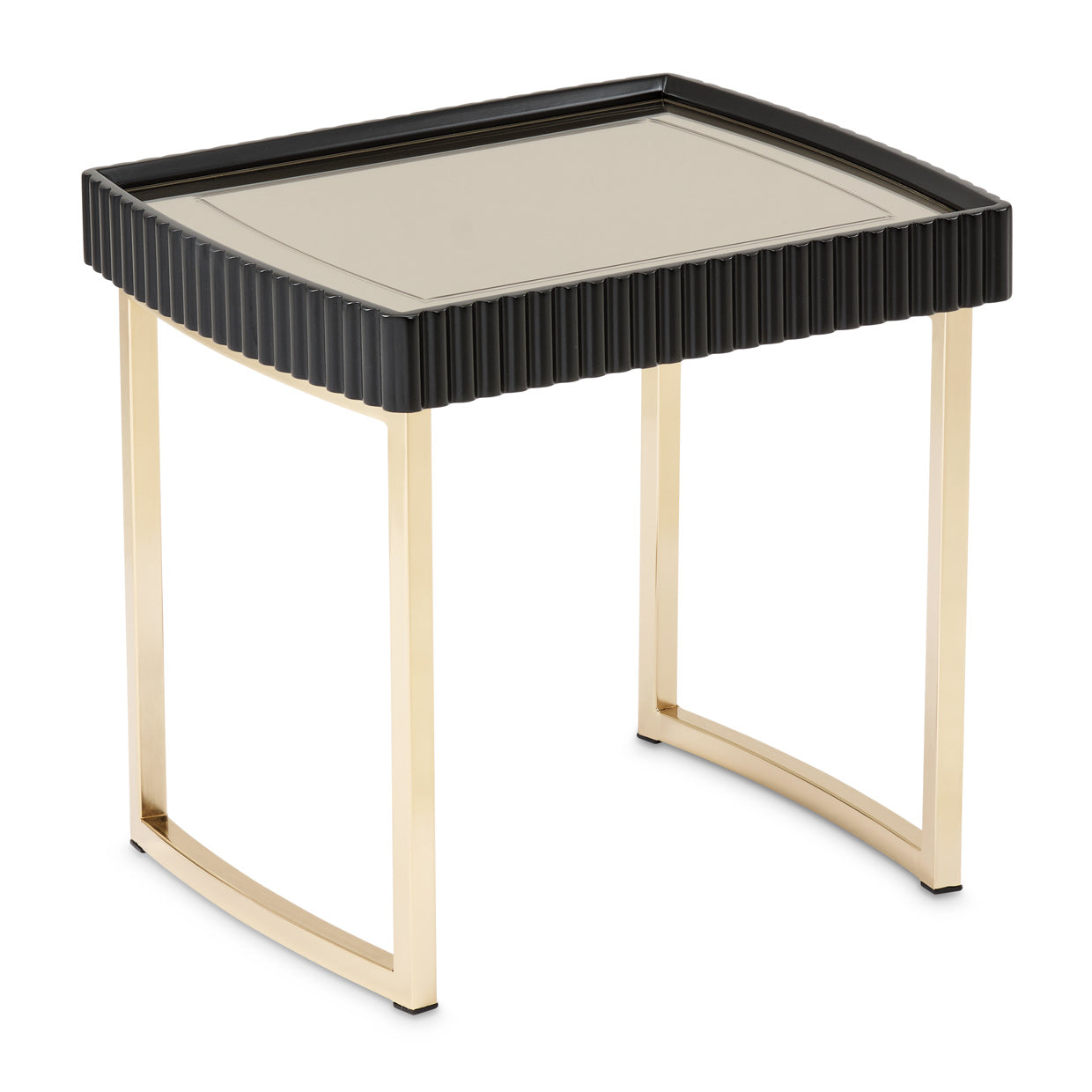Lisbon Nesting Tables, Set of 3 - Silken Matte Black