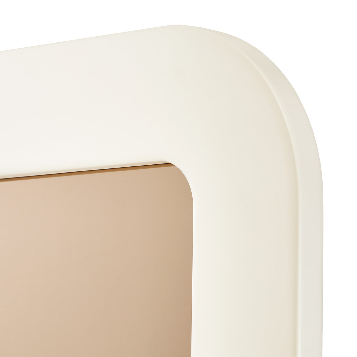 Lisbon Wall Mirror - Silken Matte Cream