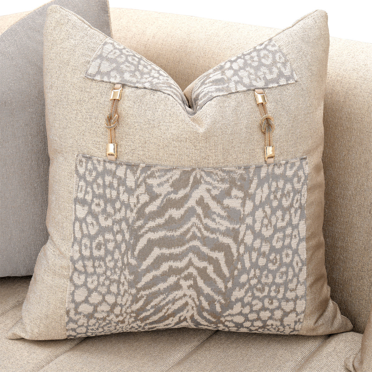 Lisbon Sofa - Opal/Gold