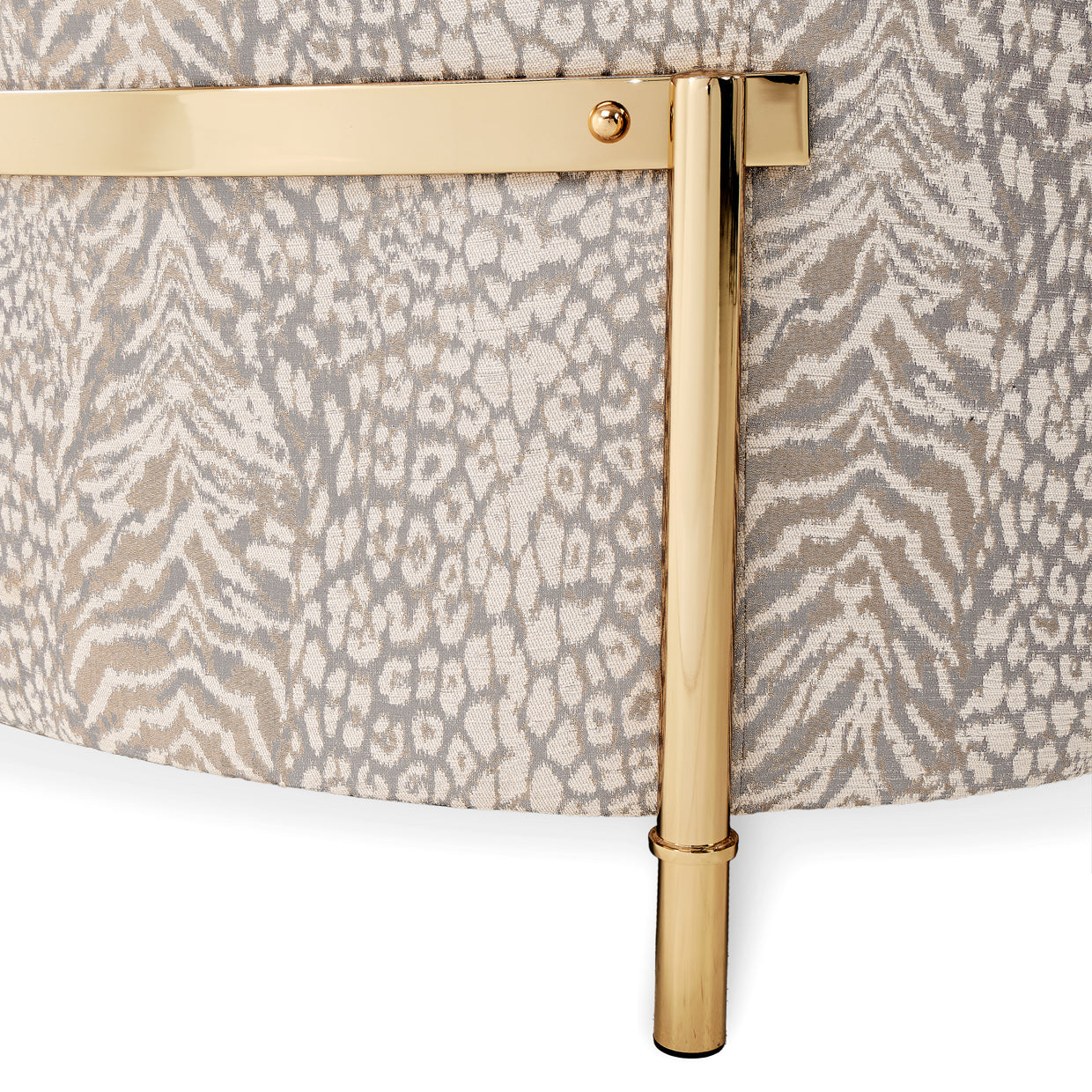 Lisbon Sofa - Opal/Gold