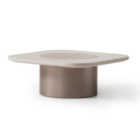 Mod Dream Short Cocktail Table - Rich Champagne