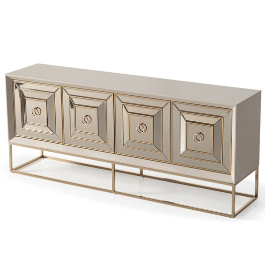 Madison Console - Glistening Gold