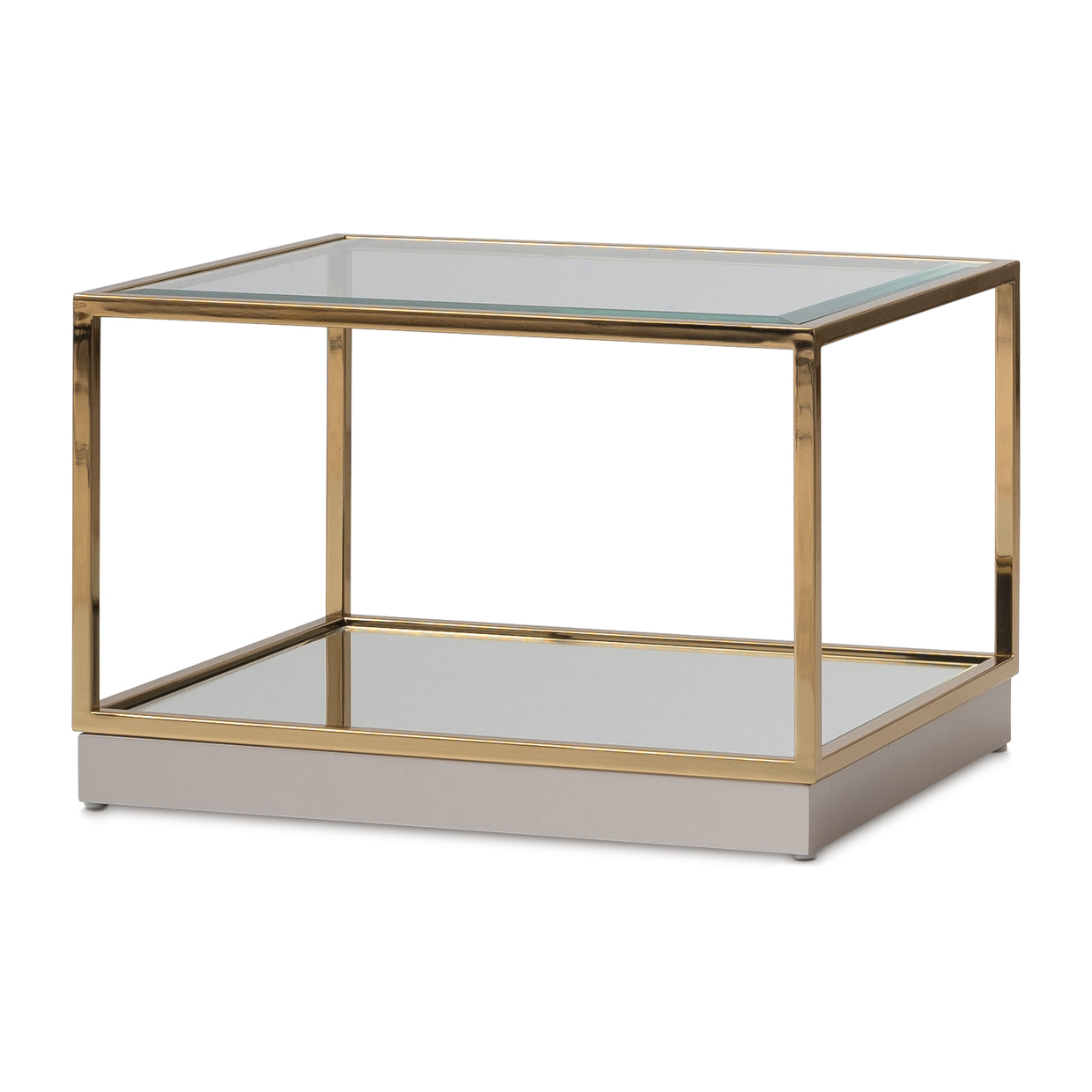 Savannah Breeze Tall Cocktail Table, Set of 2 - Bright Gold