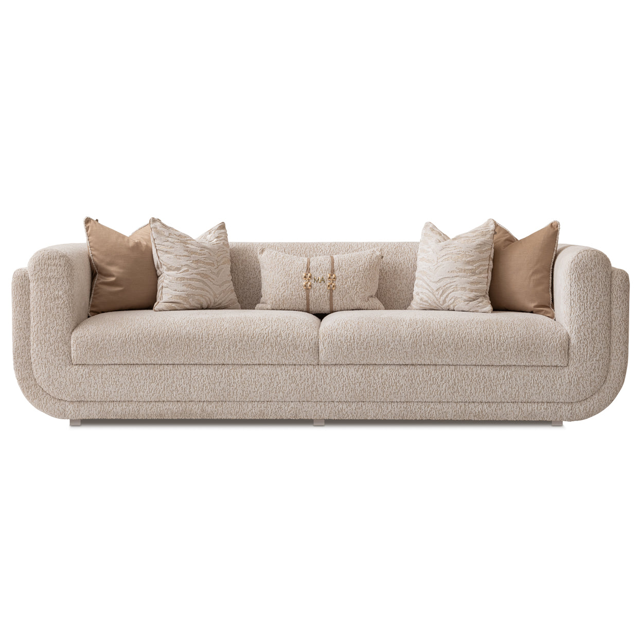 Savannah Breeze Mansion Sofa - Cashmere/Bright Gold