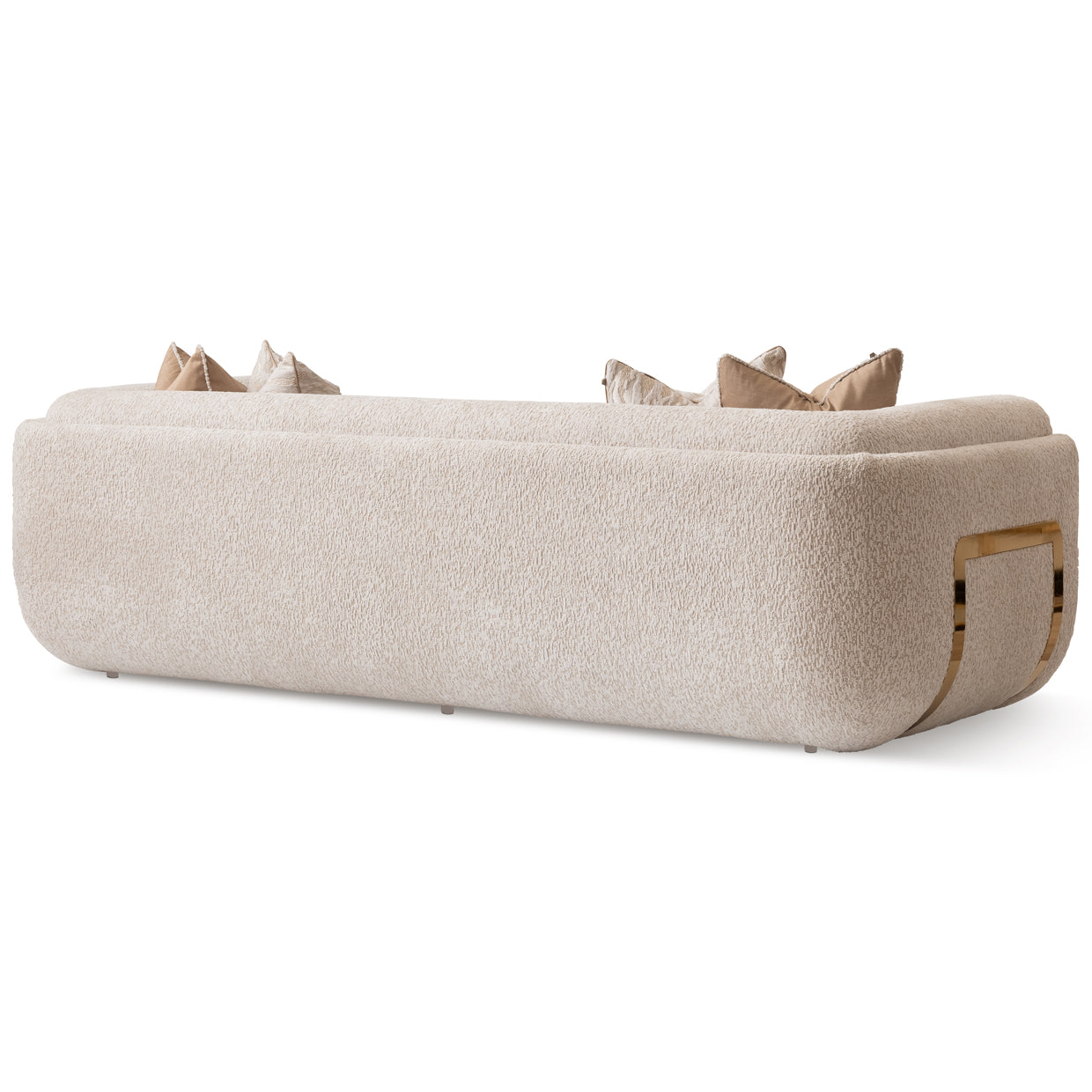 Savannah Breeze Mansion Sofa - Cashmere/Bright Gold