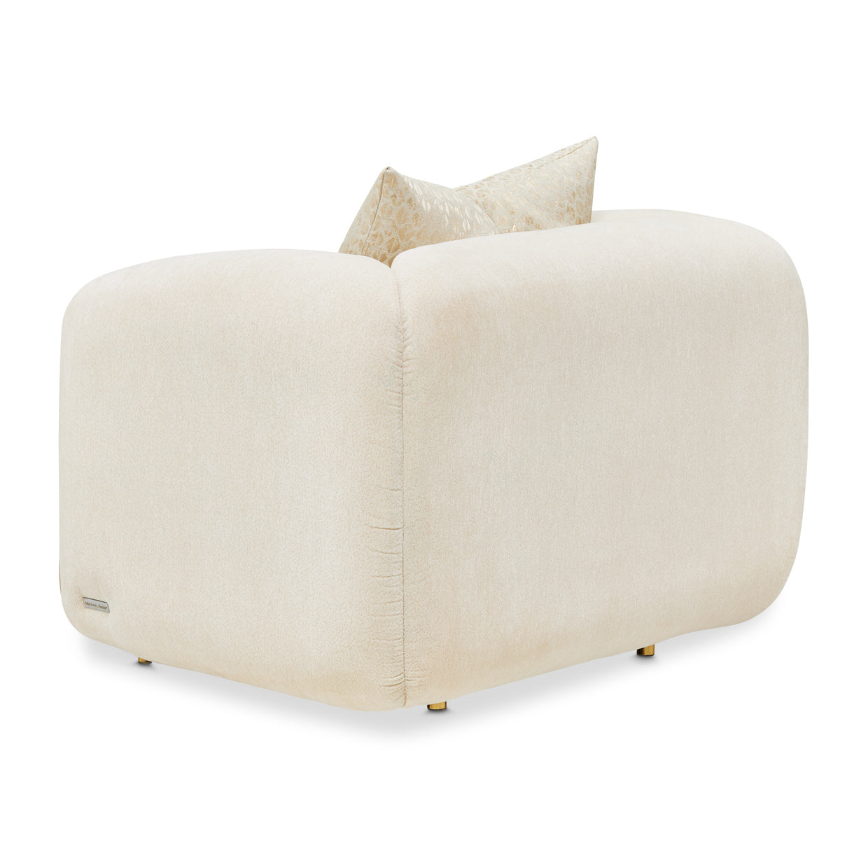 Sassani Chair - Crepe/Gold