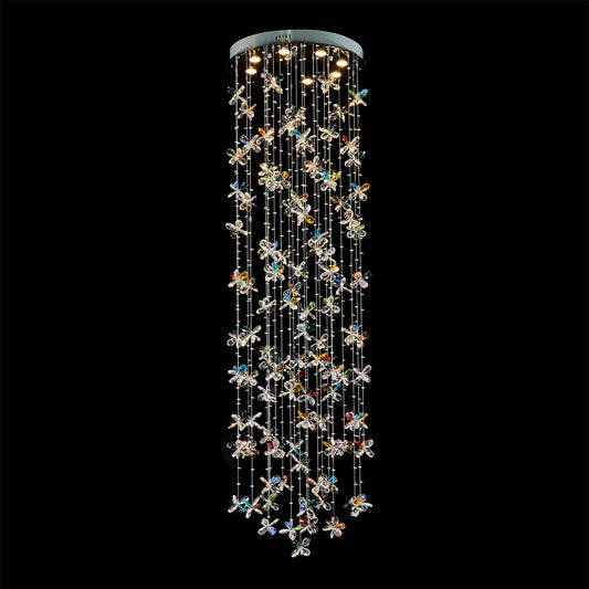 Wings of Color Chandelier