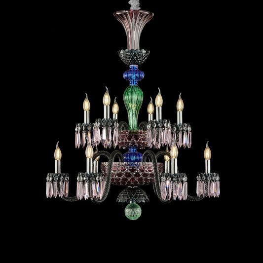 Noir 12-Light Chandelier