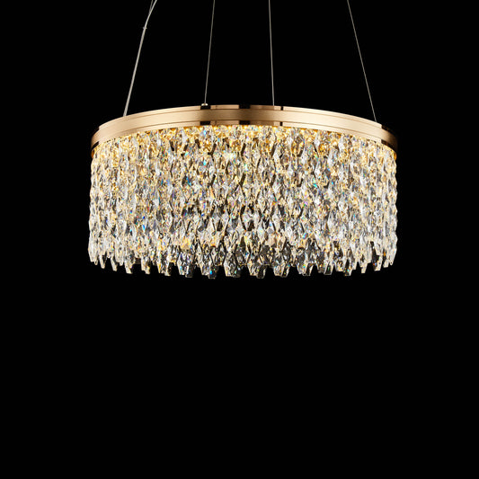 Orlena Small LED Clear Chandelier