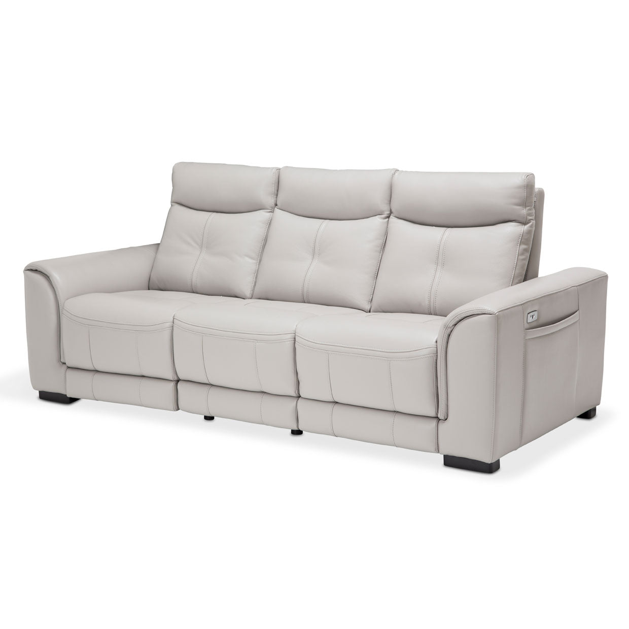Bentley 3-Piece Sectional Sofa - Light Grey
