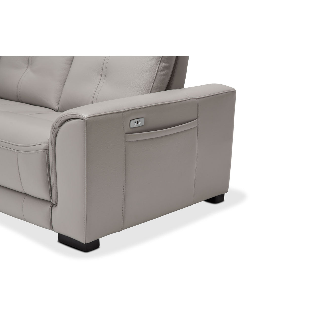 Bentley 3-Piece Sectional Sofa - Light Grey