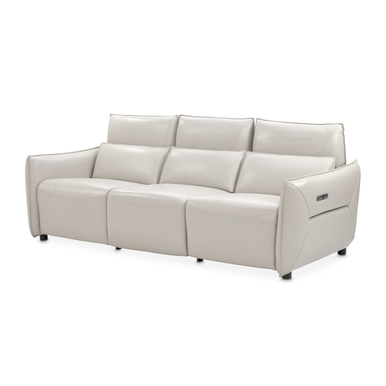 Verona 3-Piece Sectional Sofa - Light Gray