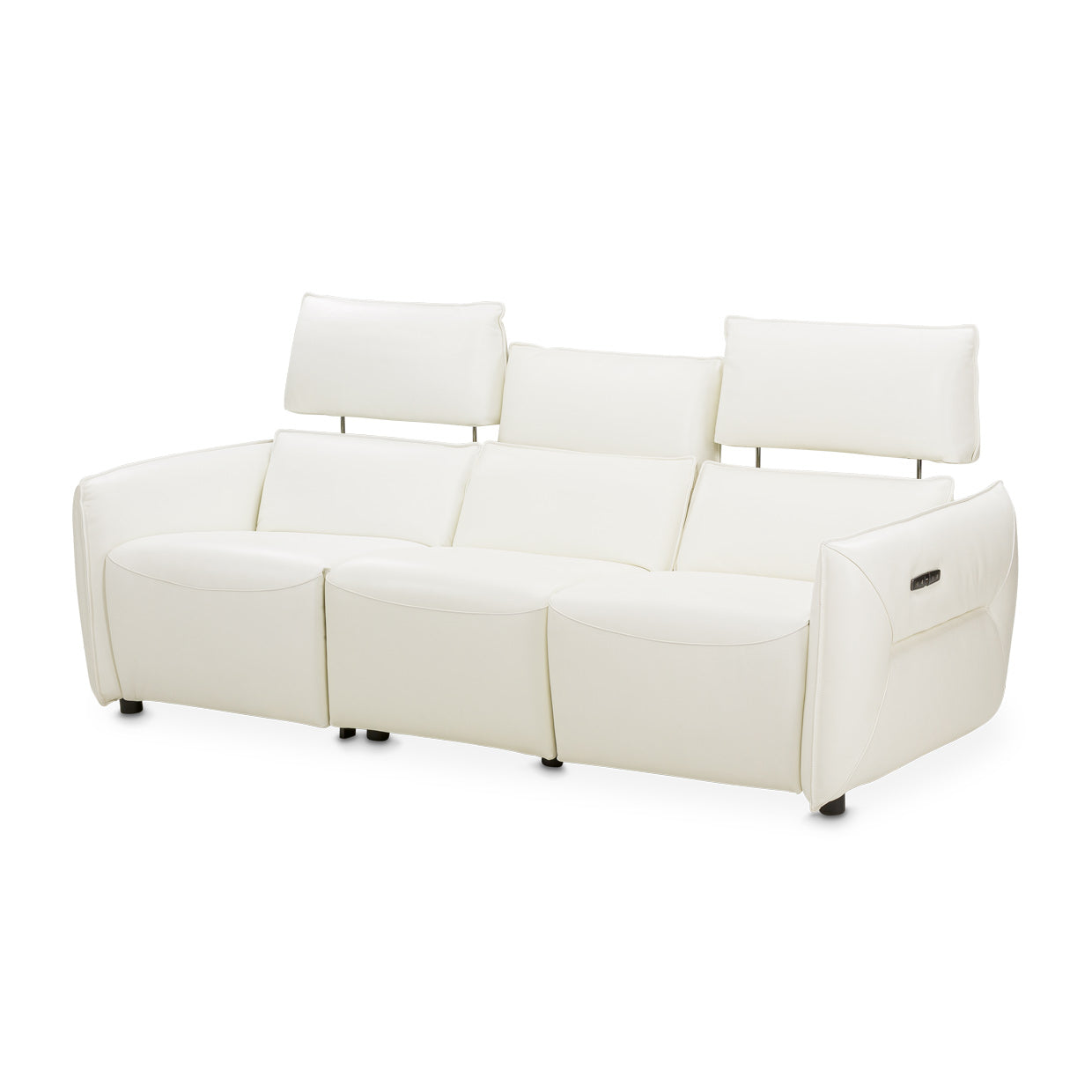 Verona 3-Piece Sectional Sofa - White