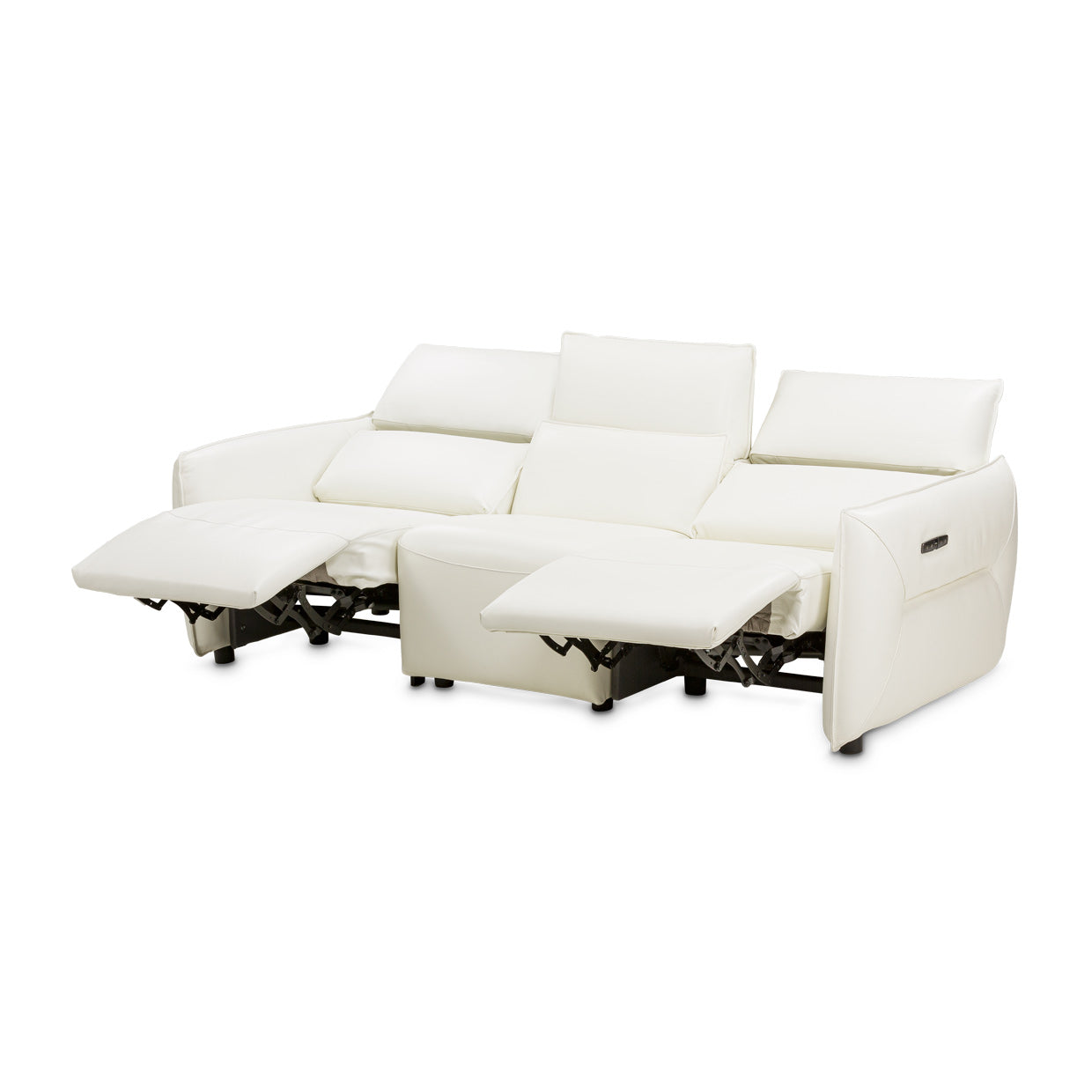 Verona 3-Piece Sectional Sofa - White
