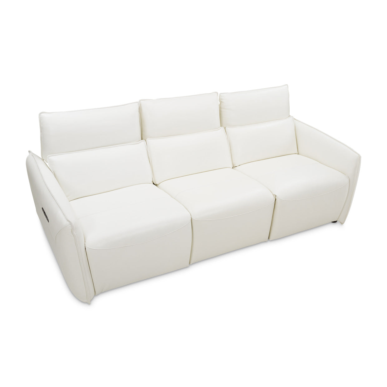 Verona 3-Piece Sectional Sofa - White