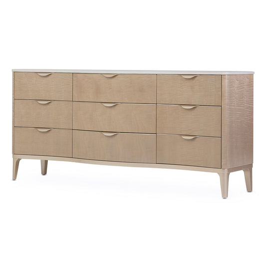 Malibu Crest Dresser & Mirror