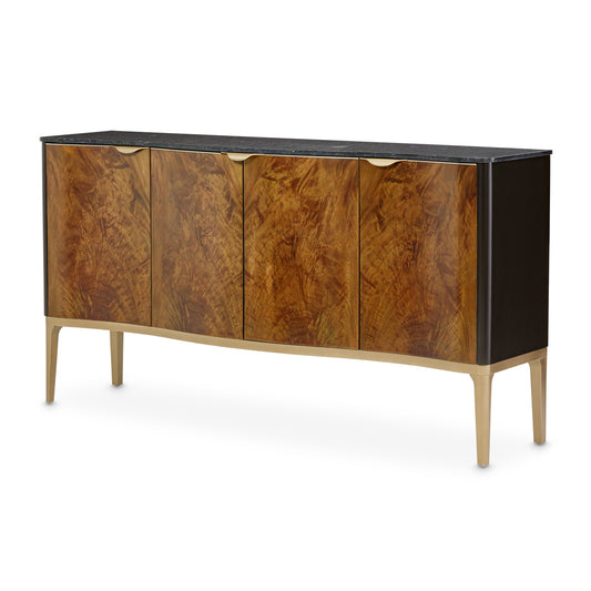 Malibu Crust Sideboard & Mirror