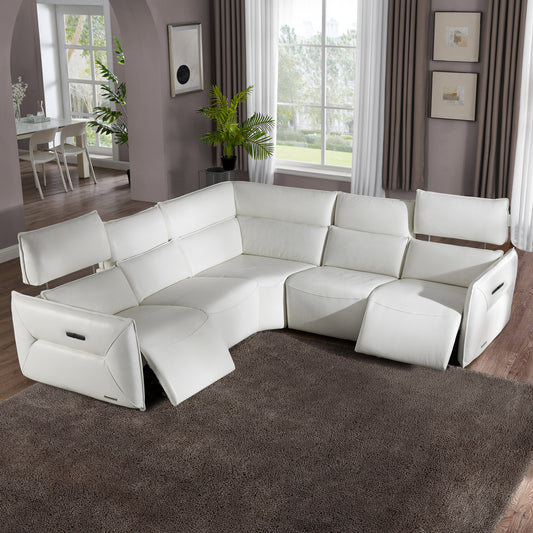 Mia Bella Power-Reclining Sectional
