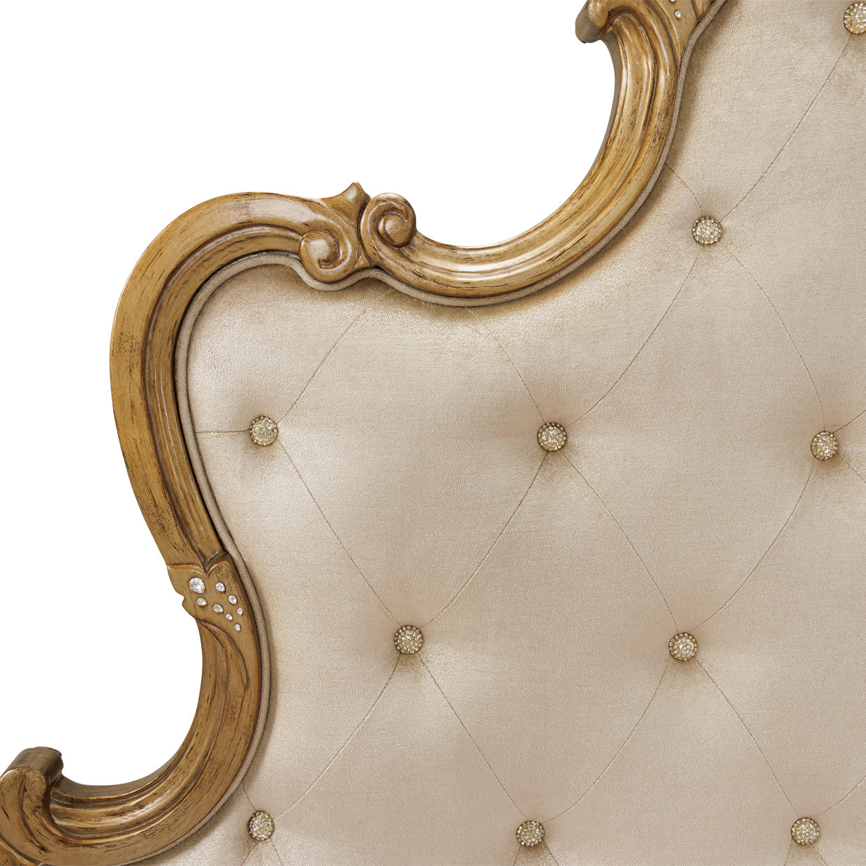 Platine de Royale Queen Panel Bed - Antique Platinum