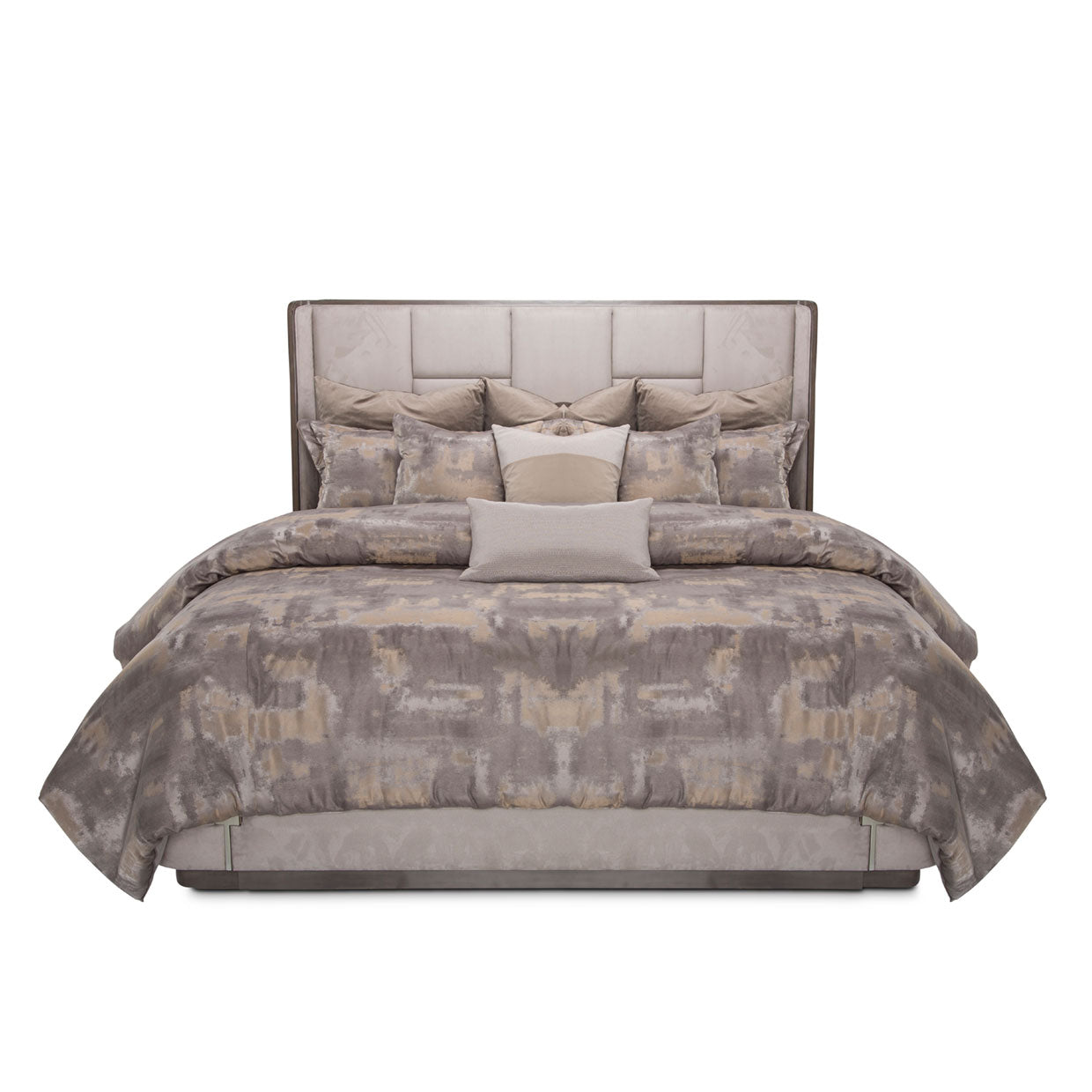 Roxbury Park Queen Multi-Panel Bed - Slate