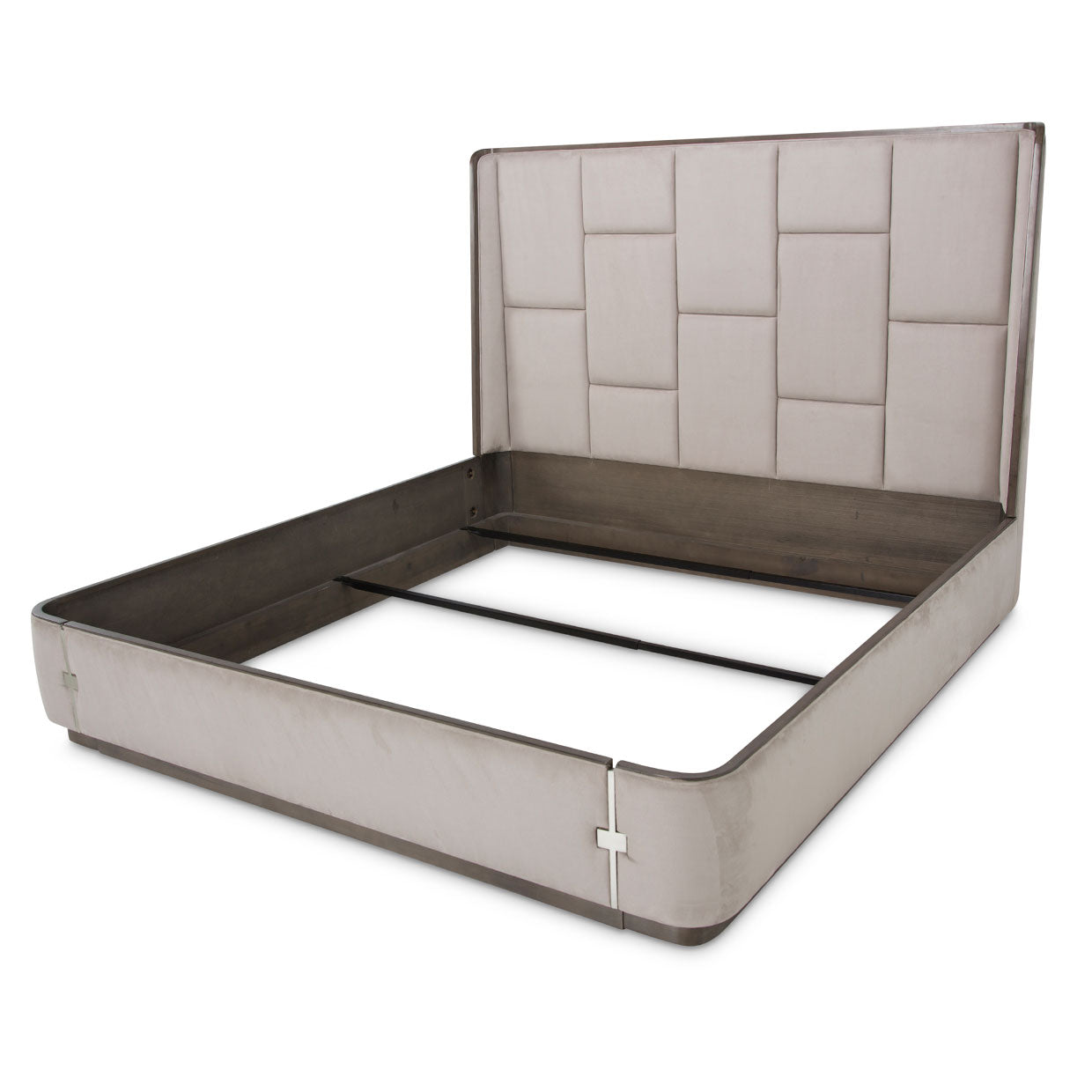 Roxbury Park Queen Multi-Panel Bed - Slate