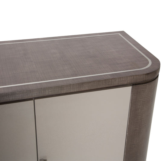 Roxbury Park Sideboard & Mirror - Slate