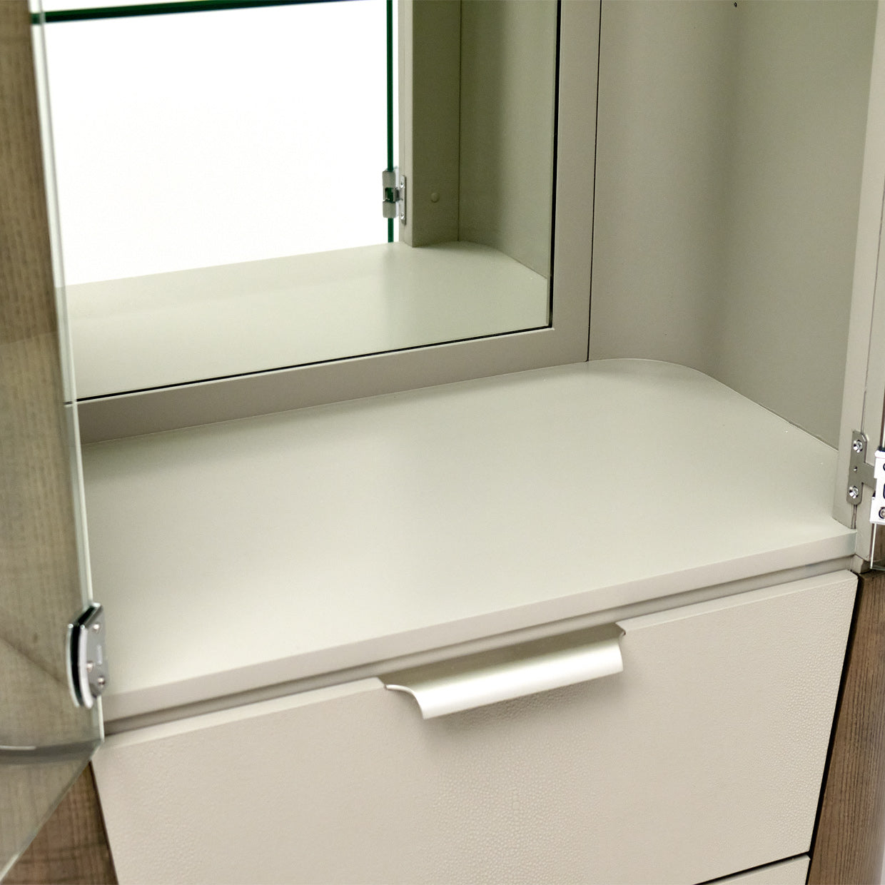 Roxbury Park Display Cabinet - Slate