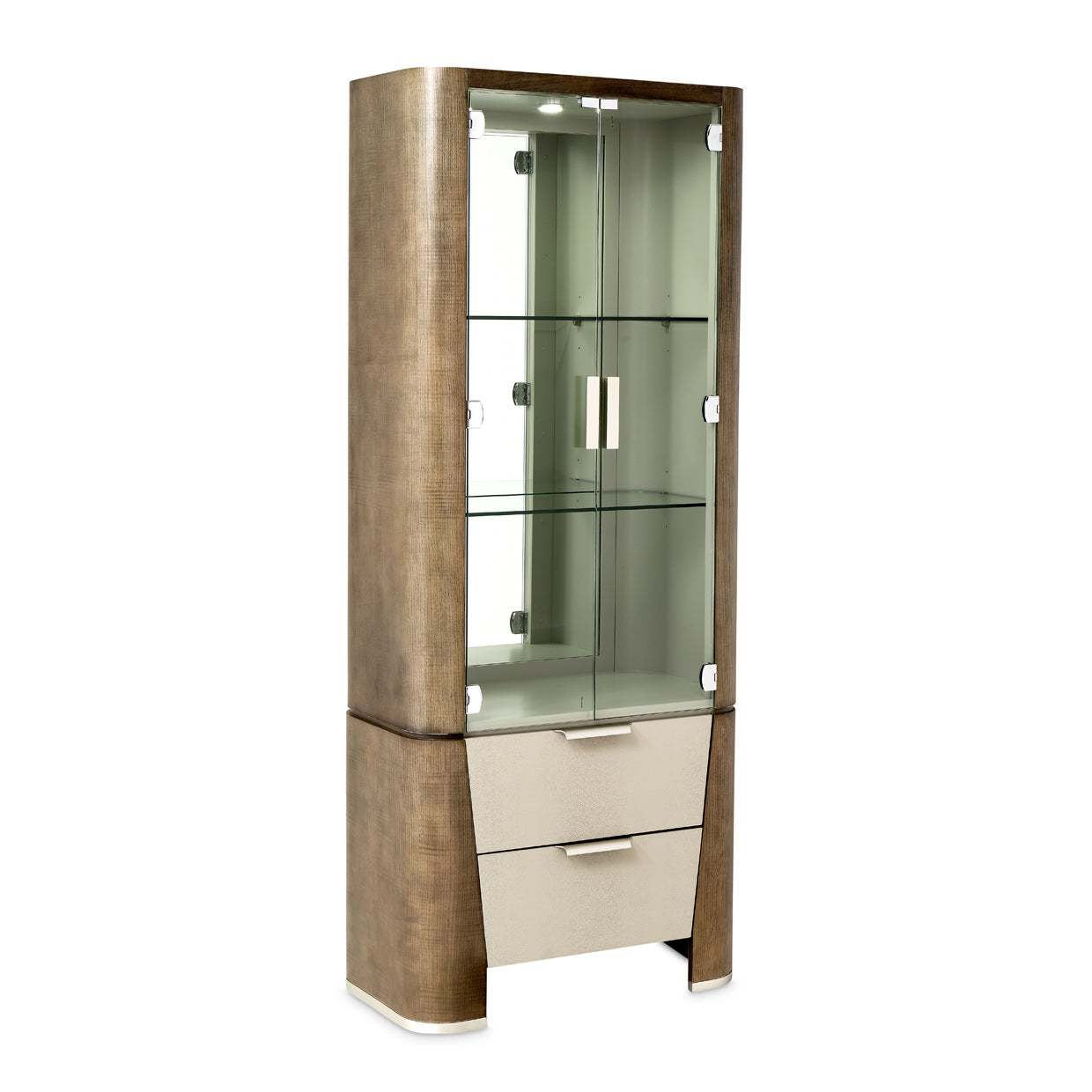 Roxbury Park Display Cabinet - Slate