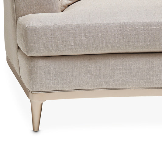 Malibu Crest 2-Piece Sectional Sofa - Pearl/Chardonnay