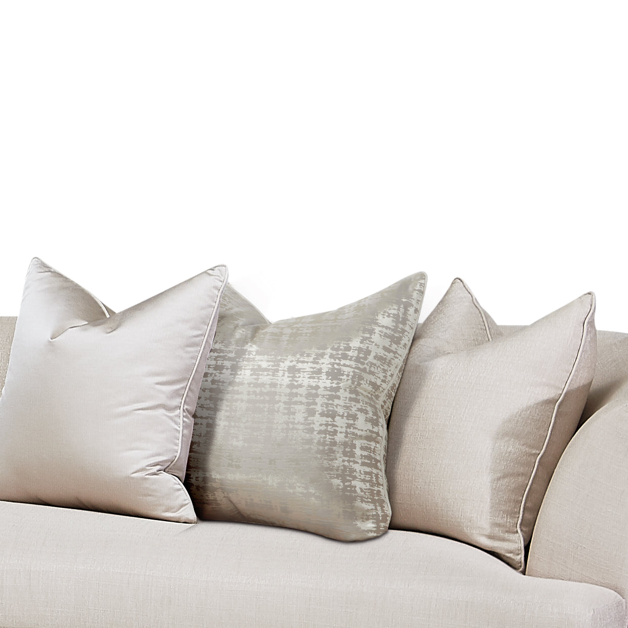 Malibu Crest 3-Piece Sofa - Pearl/Chardonnay