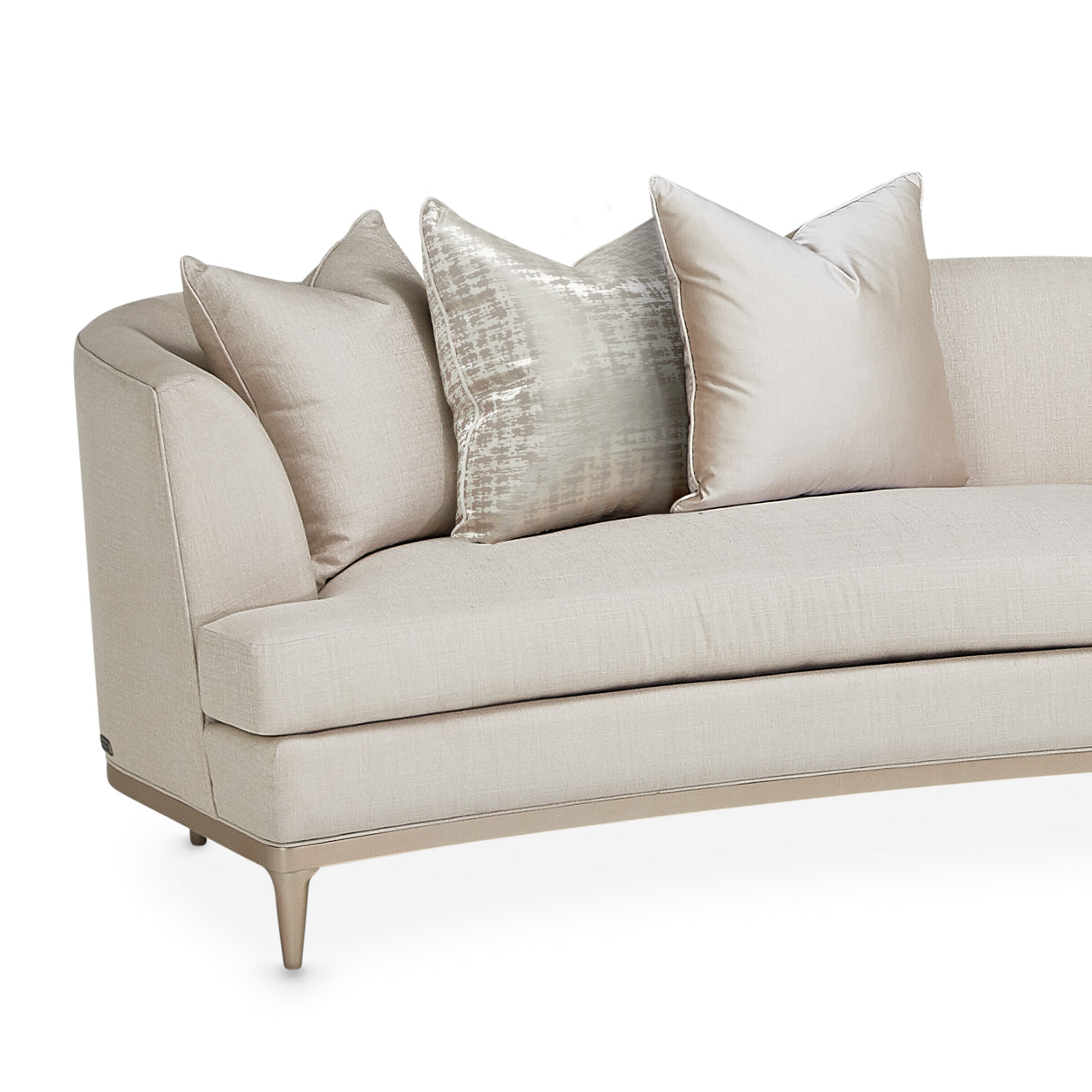 Malibu Crest 3-Piece Sofa - Pearl/Chardonnay