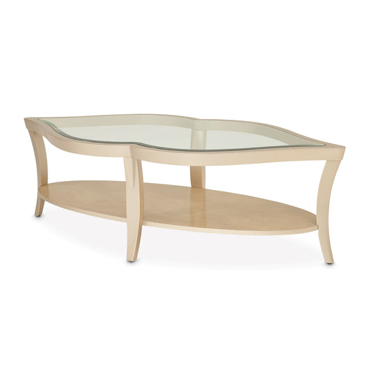 Malibu Crest Cocktail Table - Chardonnay