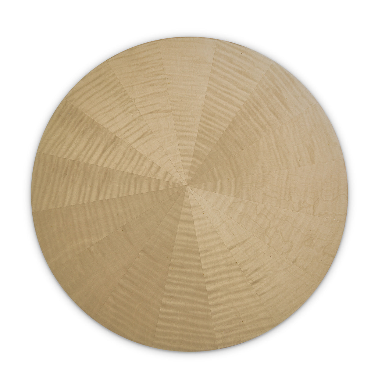 Malibu Crest Round Pedestal Tea Table - Chardonnay
