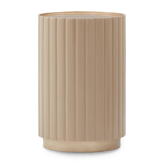 Malibu Crest Round Chairside Table - Chardonnay