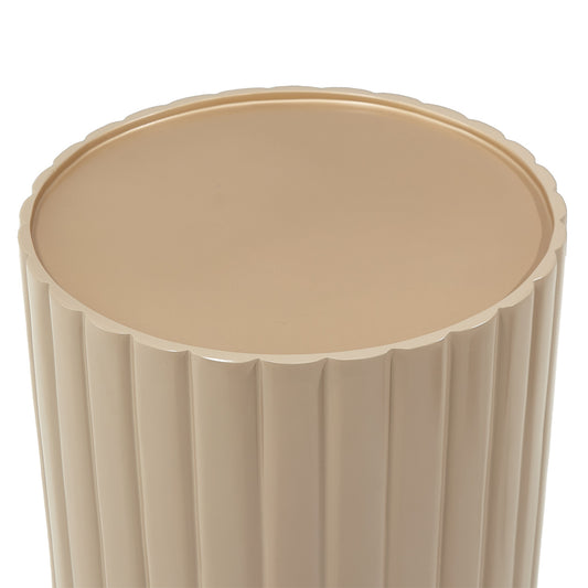 Malibu Crest Round Chairside Table - Chardonnay