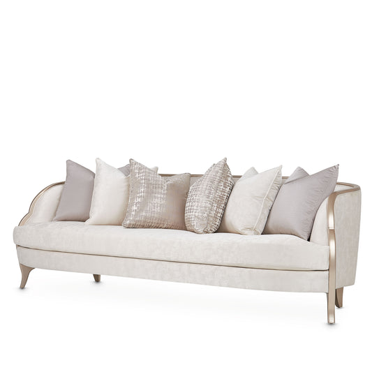 Malibu Crest Sofa - Cloud White/Chardonnay